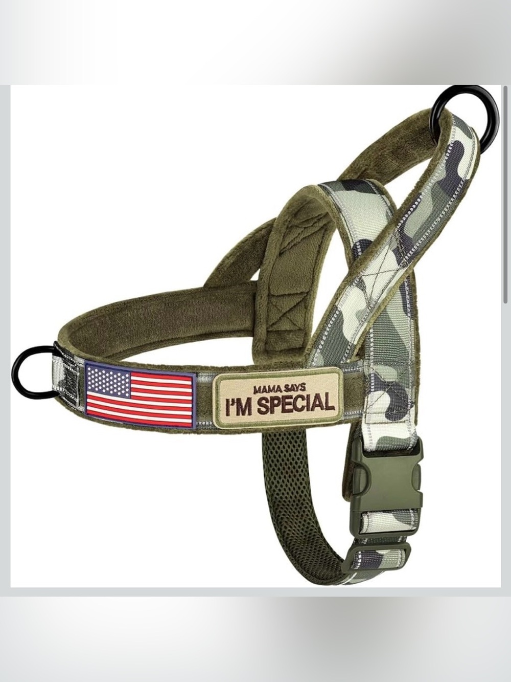 Forestpaw No Pull Dog Harness with Large Handle,Comfortable,M. 584/DB-1:v